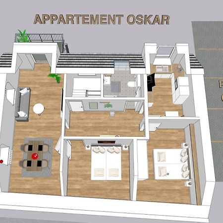 Helles Apartment Mit Balkon In Toplage! Traben-Trarbach Eksteriør bilde
